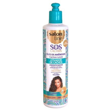 Ativador De Cachos Salon Line Sos Leve 300ml