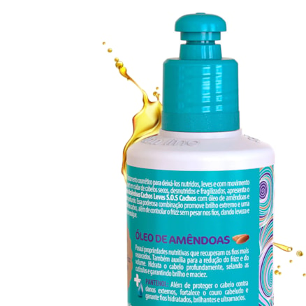 Ativador De Cachos Salon Line Sos Leve 300ml