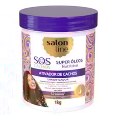 Ativador De Cachos Salon Line Sos Nutri 1kg