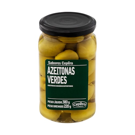 Azeitona Verdes Cepêra 380g