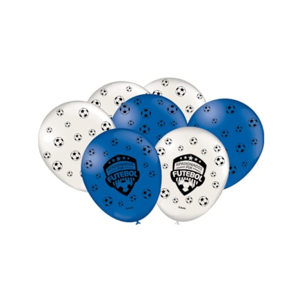 Balão Festcolor Apaixonados Por Futebol Pacote 25 Und
