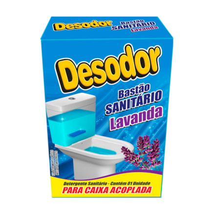 Bastão Sanitário Caixa Acoplada Desodor Lavanda 70g