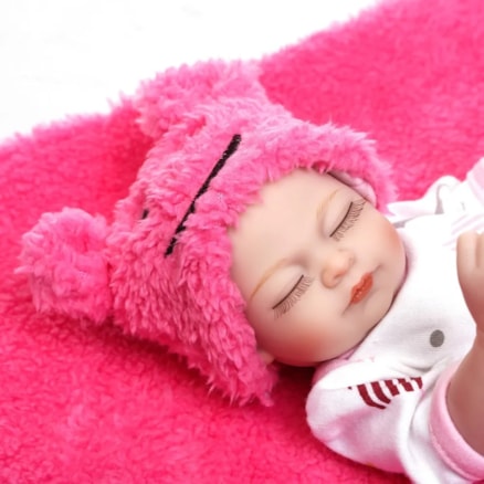 Bebê Feminino Vinil Mini Reborn Wcs