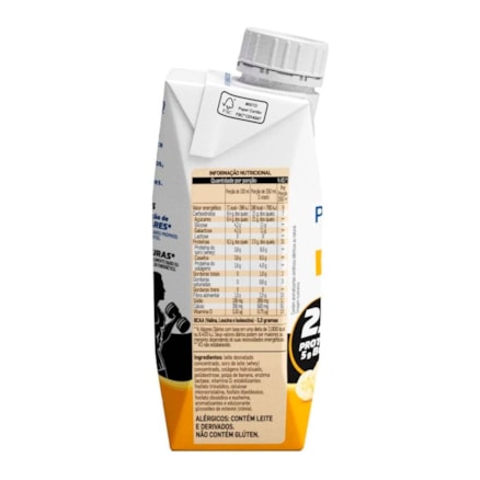 Bebida Láctea Piracanjuba Whey 0 Lactose Polpa Banana 250ml