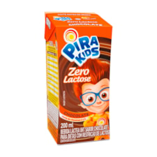 Bebida Láctea Pirakids Chocolate Zero Lactose 200ml