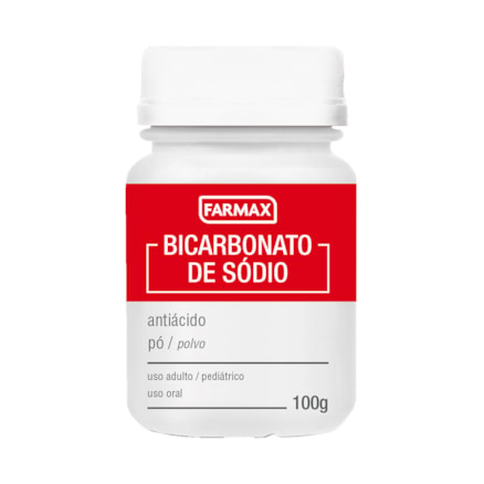 Bicarbonato De Sódio Farmax 100g