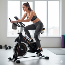 Bicicleta Ergométrica Elite Academia Roda Inércia Althor