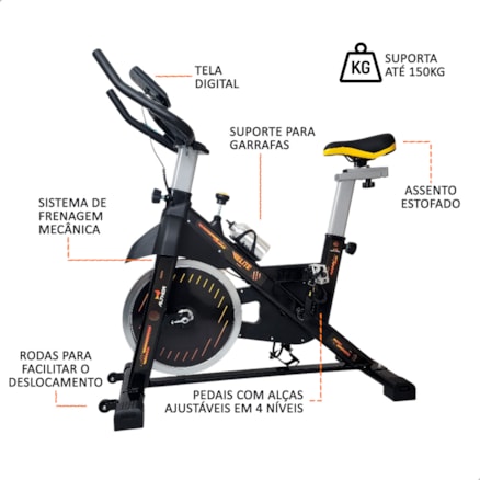 Bicicleta Ergométrica Elite Modelo Q3A