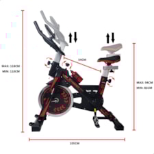 Bicicleta Ergométrica Xtreme Roda Inércia Profissional Althor Bicicleta Ergométrica Xtreme Roda Inércia Profissional Althor