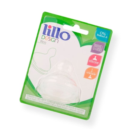 Bico Lillo Design Material Silicone Tamanho 1 Ref 607100