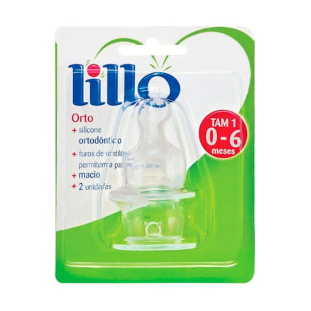 Bico Lillo Ortodôntico Material Silicone 2 Und Ref 6186