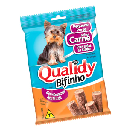 Bifinho Qualidy Cachorros Pequeno Porte 55g