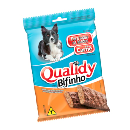 Bifinho Qualidy Dog Sabor Carne 55g