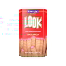 Biscoito Itamaraty Wafer Stick Look Morango 55g