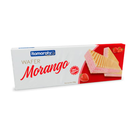 Biscoito Itamaraty Waffer Morango 110g