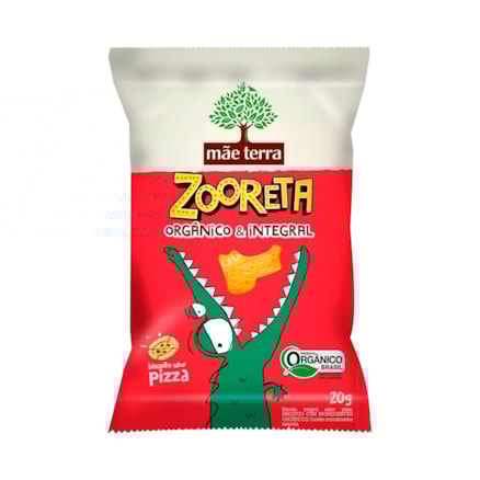 Biscoito Orgânico Mãe Terra Zooreta Pizza 20g