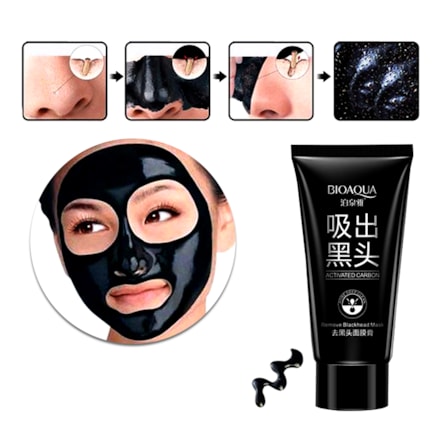 Black Mask Actived Carbon Bioaqua 60g