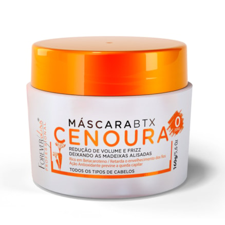 Botox Forever Liss Cenoura Redução Volume Cabelos 950g