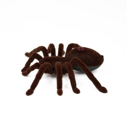 Brinquedo de Aranha com Controle Remoto Spider Realista Rastejador Infravermelho Halloween +8 Anos Pilha