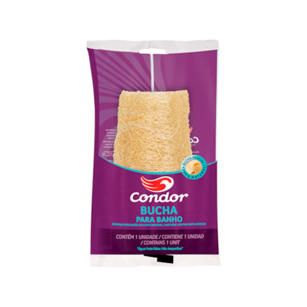 Bucha Vegetal Condor Banho Uso Diário Esfoliante Ref 831