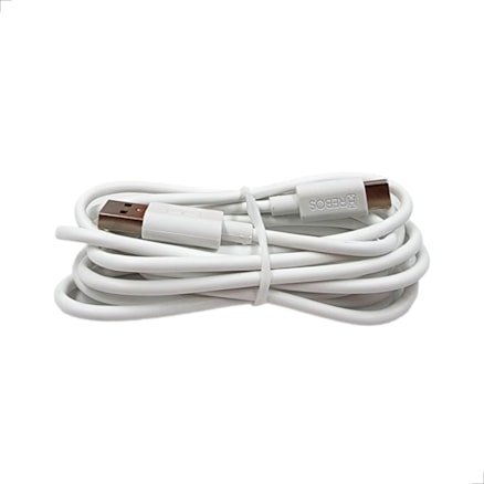 Cabo Carregador e Dados Rápido USB e Tipo C 3.1A Turbo Reforçado 2 Metros