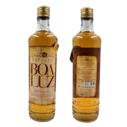 Cachaça Boa Luz Ouro 700ml