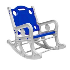 Cadeira de Balanço Infantil Azul