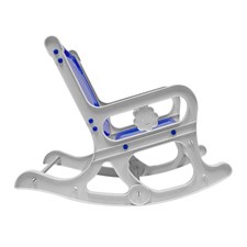 Cadeira de Balanço Infantil Azul