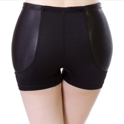 Calcinha Short Aumenta Quadril Preta Bm010p Bm