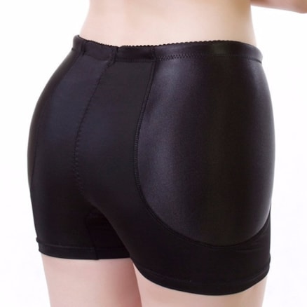 Calcinha Short Aumenta Quadril Preta Bm010p Bm