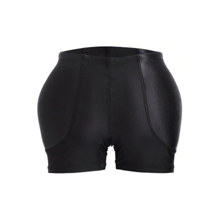 Calcinha Short Aumenta Quadril Preta Bm010p Bm