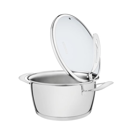 Caldeirão Tramontina Aço Inox Ventura Fundo Triplo 20cm 4,4l