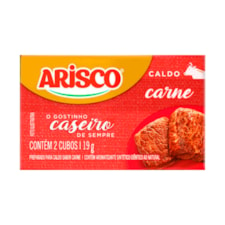 Caldo Arisco 6 Cubos Tempero Sabor Carne 10 Caixetas 57g