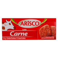 Caldo Arisco Com 12 Cubos Carne 114g