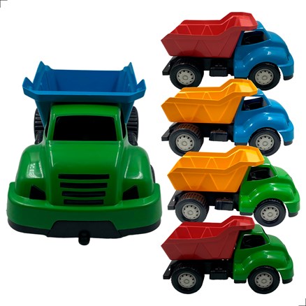 Caminhão de Brinquedo Grande com Caçamba Plástico Reclinável 35 cm