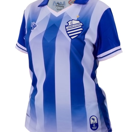 Camisa Centro Sportivo Alagoano Feminina Listras