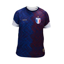 Camisa do Fortaleza Masculina Azul com Vermelho 2022.10-10