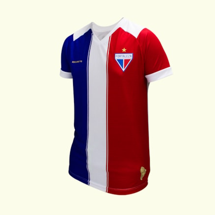 Camisa do Fortaleza Masculina Azul e Vermelha 2022.10-09