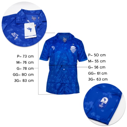 Camisa Viagem Centro Sportivo Alagoano Masculina