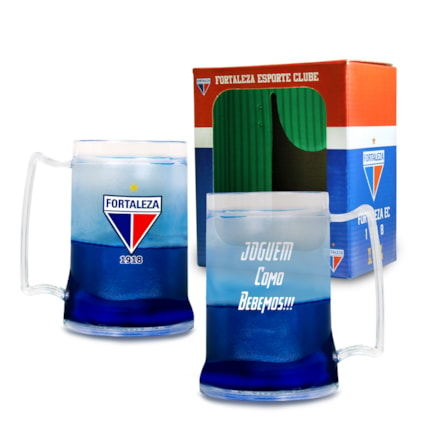 Caneca Fortaleza Gel Azul 400ml