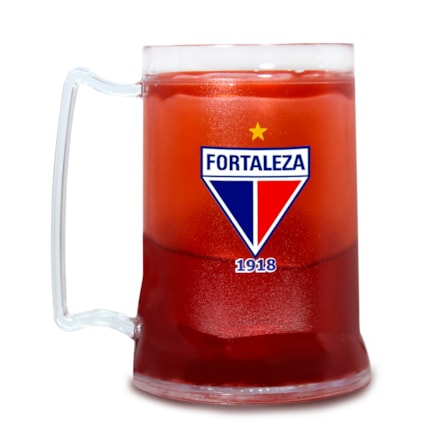 Caneca Fortaleza Gel Vermelha 400ml Escudetto