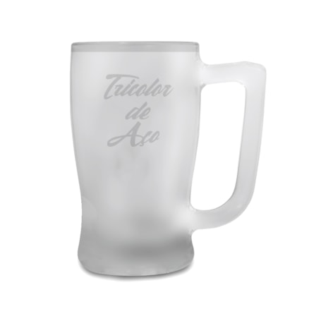 Caneca Fortaleza Vidro 01 Fosco 340ml