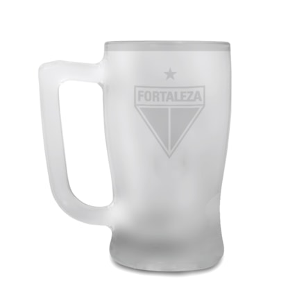 Caneca Fortaleza Vidro 01 Fosco 340ml