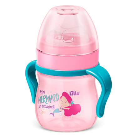 Caneca Lillo Evolution Tampa com Alça Rosa +6 Meses Ref 628931