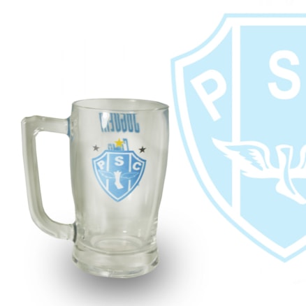 Caneca Vidro Paysandu 03 340 Ml Tam. Un.