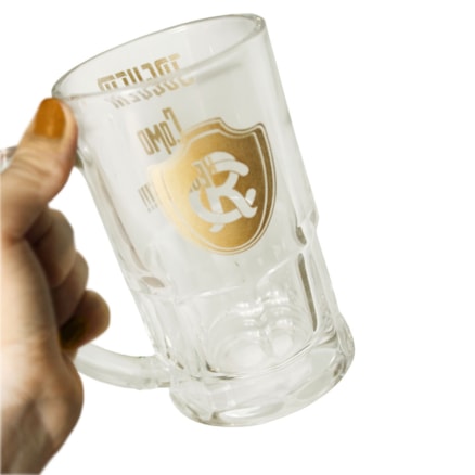 Caneca Vidro Remo 02 340 Ml Tam. Un.