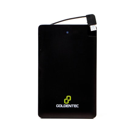 Carregador Portátil 2500mah Para Celular Goldentec Gt2500