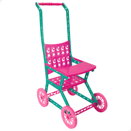 Carrinho de Boneca Infantil Bebê de Passeio Para Menina Conforto Bebê Ninar Toys