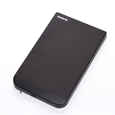 Case Externa Para Hd Sata 2.5" Goldentec Gthd2.5 Usb - Preta