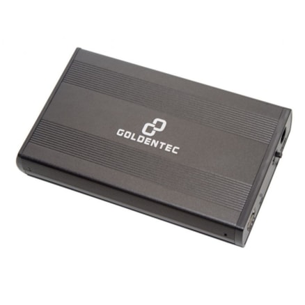 Case Externa Para Hd Sata 3.5" Goldentec Gthd3.5 Usb - Preta